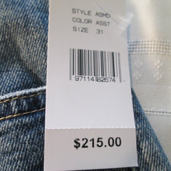 AG - Adriano Goldschmied Tellis Modern Slim Jeans Sz 31x32  NWT - Picture 7 of 9